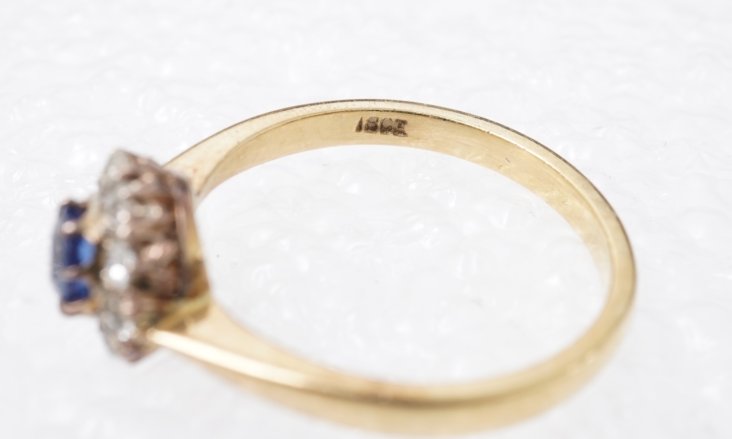 Two sapphire and diamond rings, early 20th century